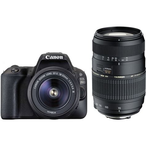 Scroll down to easily select items to add to your shopping cart for a faster, easier checkout. Canon EOS 200D + 18-55mm DC + Tamron 70-300mm Di LD, must ...