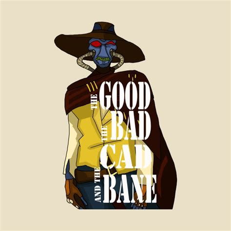 The Good The Bad And The Cad Bane Star Wars Tapestry Teepublic