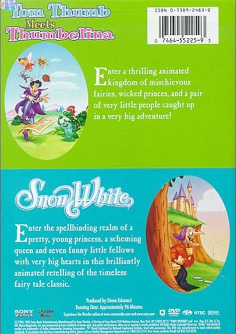 Tom Thumb Meets Thumbelina Snow White Enchanted Tales Double Feature