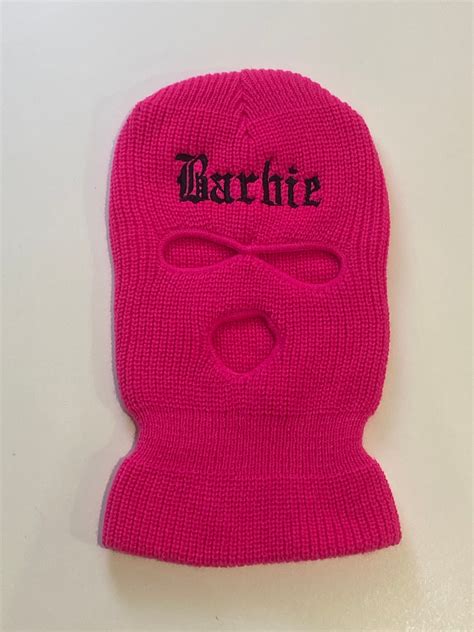 Barbie Ski Mask Malibu Barbie Ski Mask Barbie Baby Ski Mask Etsy