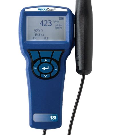 Tsi 9535 A Velocicalc Hotwire Anemometer Air Velocity Meterdatalogger