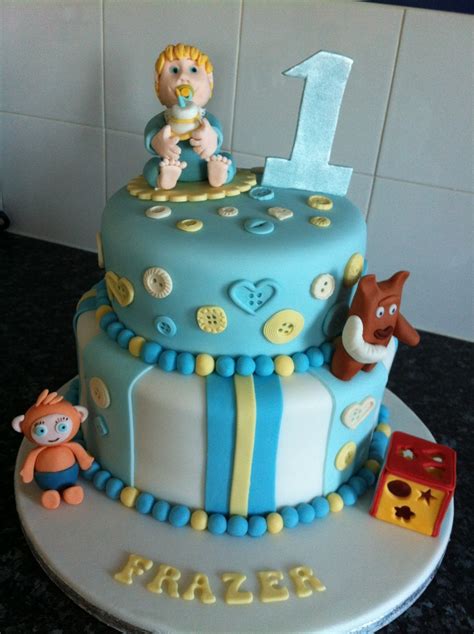 119 Best Baby Boy Cake Ideas Images On Pinterest