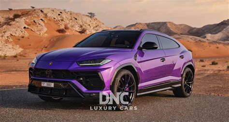 Lamborghini Urus Violet Dnc Luxury Cars