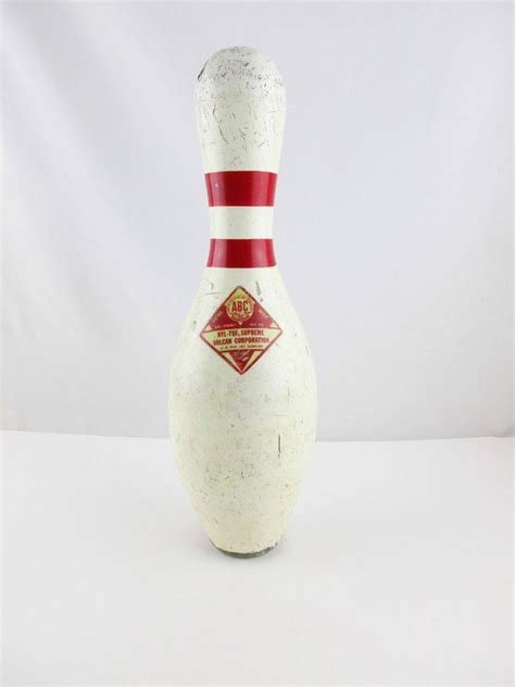 Authentic 15 Abc Bowling Pin Great Style At 15 Etsy