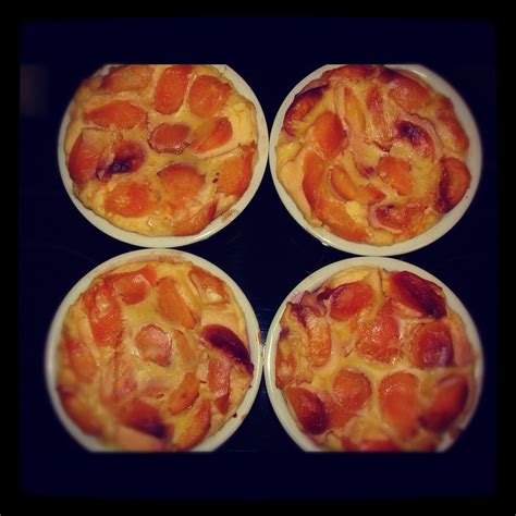 My Peach Clafoutis In Other Words Peaches Baked In Custard A Pic