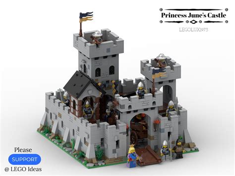 Princess Junes Castle My Lego Ideas Project 01 Lego Castle Lego