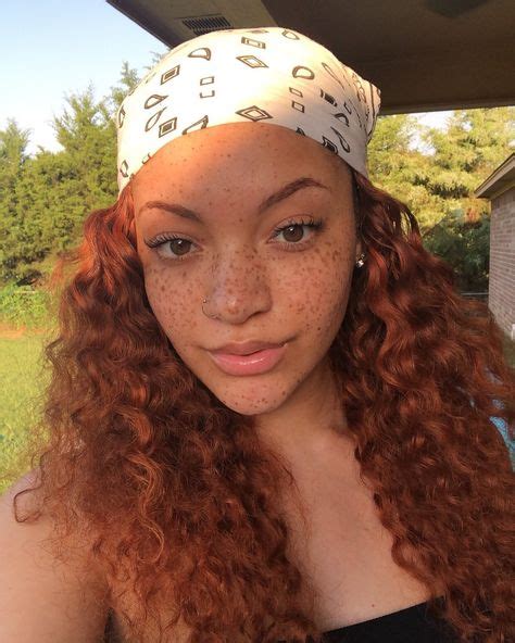 Pin By Shakirasykes On Other Black Girls With Freckles Curly Hair