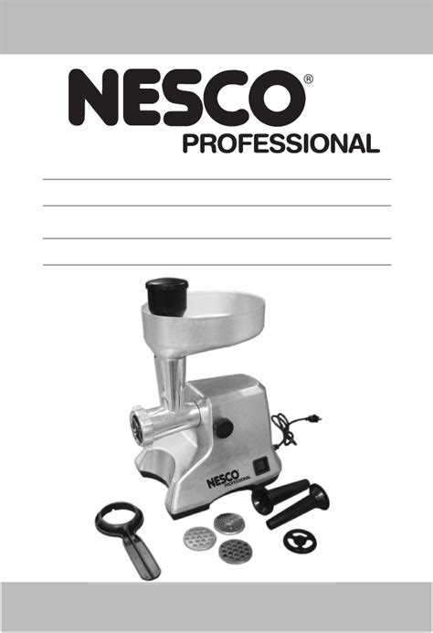 Nesco Food Processor Fg 400pr User Guide