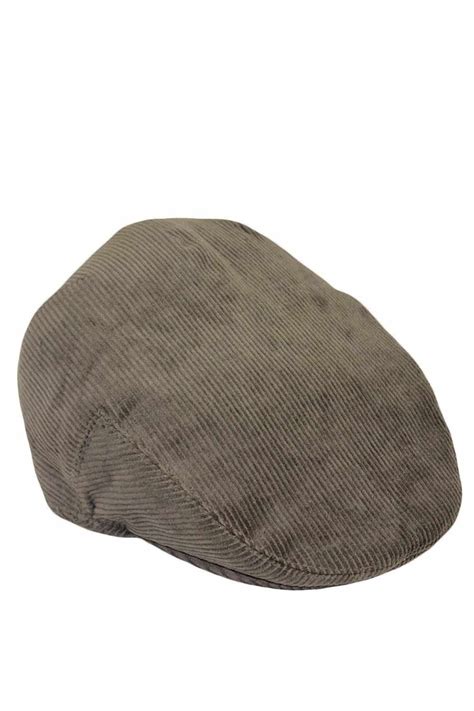 Mens Corduroy Driver Cap With Snap Back Hats For Men