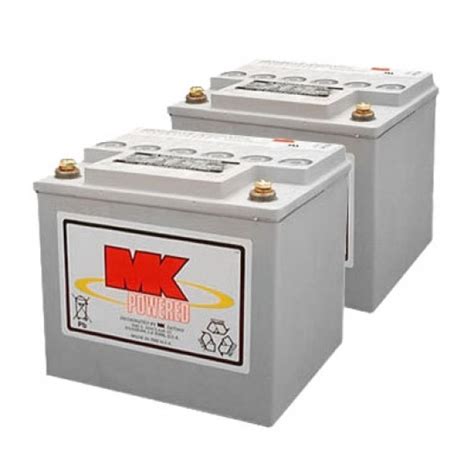 Mk Battery 12v 40ah Sealed Gel Pair In Stock