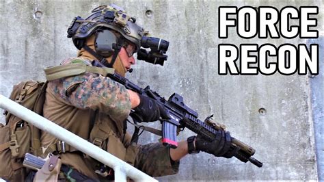 Us Marine Corps Force Recon Close Quarters Tactics Training Youtube