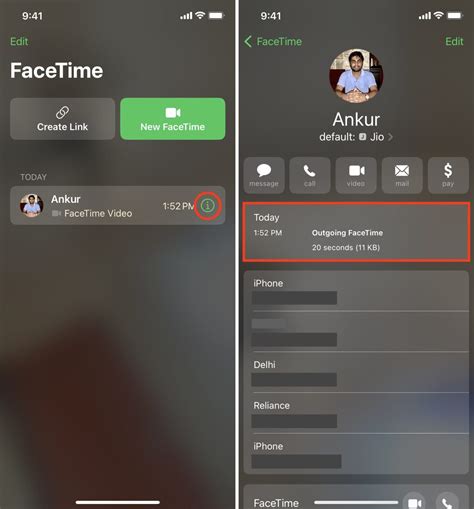 How To See A Facetime Call Duration On Iphone Ipad And Mac