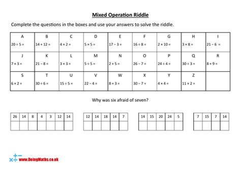 Arithmetic Codebreaker Riddles Bundle Ks2 Maths Teaching Resources