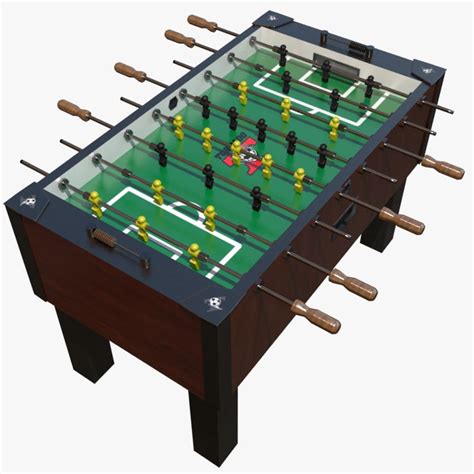Foosball Table D Model