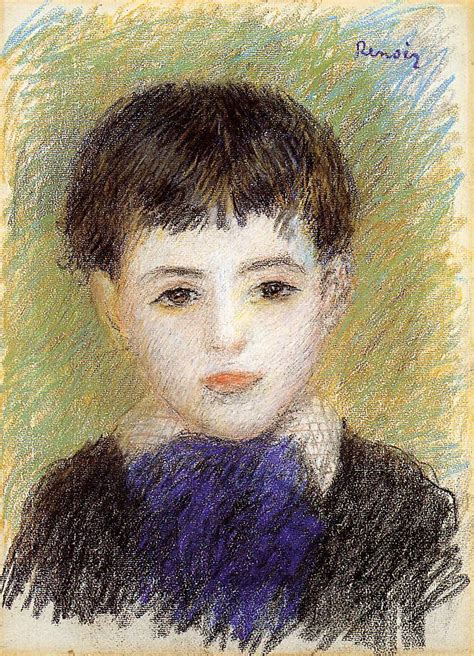 Portrait Of Pierre 1889 1890 Painting Pierre Auguste Renoir Oil Paintings