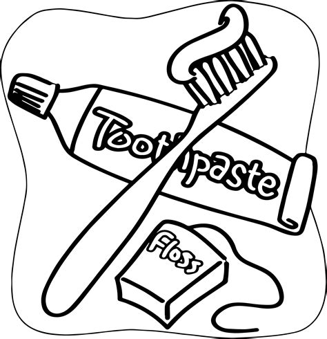 Some of these techniques are more effective than others. Coloring Page Toothbrush