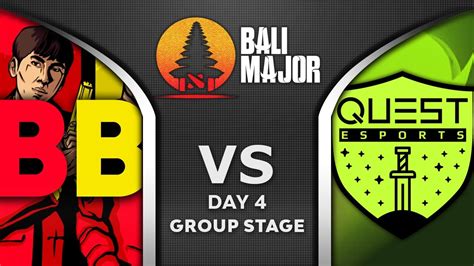 Bb Vs Quest Top Teams Of Group Bali Major 2023 Dota 2 Highlights
