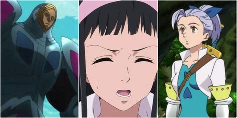 7 Deadly Sins Anime Characters Names Top 10 Strongest Characters In