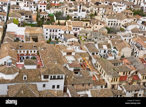 Rooftops Of Albaicin The Medieval Moorish Quarter Unesco World Heritage