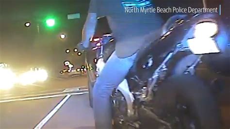 Video Of North Myrtle Beach Police Chase Man Who Struck Cop Myrtle