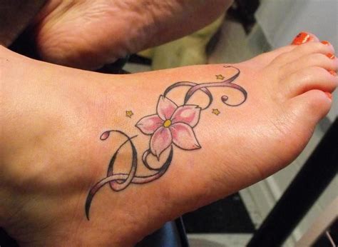 Flower Foot Tattoo Tattoosforwomen Tattoo Designs Foot Faith Foot Tattoos Butterfly Foot Tattoo