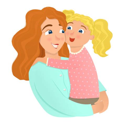 Royalty Free Mother Daughter Hug Clip Art Clip Art Vector Images And Illustrations Istock