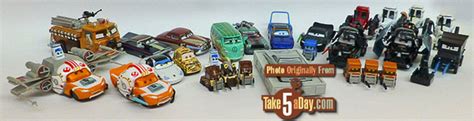 Take Five A Day Blog Archive Disney Pixar Car Wars Roundup