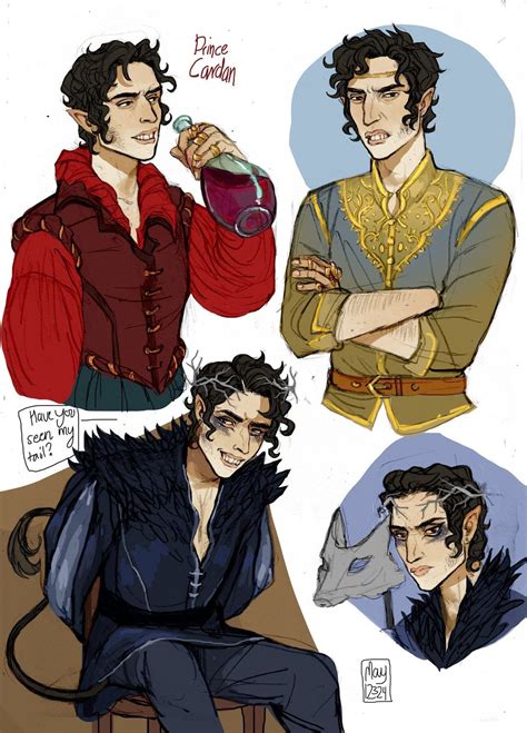 It's so different from the fan arts of cardan we use to see, they all portray him almost the same. Pin on The Cruel Prince