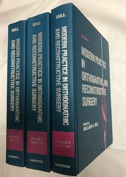 Modern Practice In Orthognathic And Reconstructive Surgery De Bell