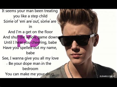 Justin Bieber Song Lyrics Quotes Quotesgram