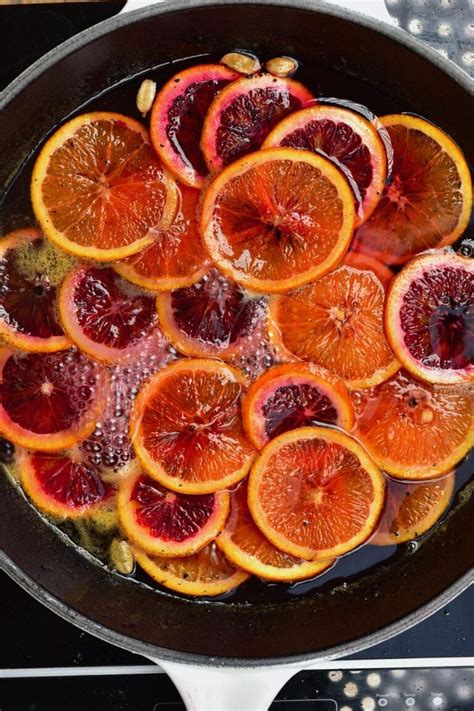 Candied Orange Slices In Syrup Caramelized Orange Recipe Candied