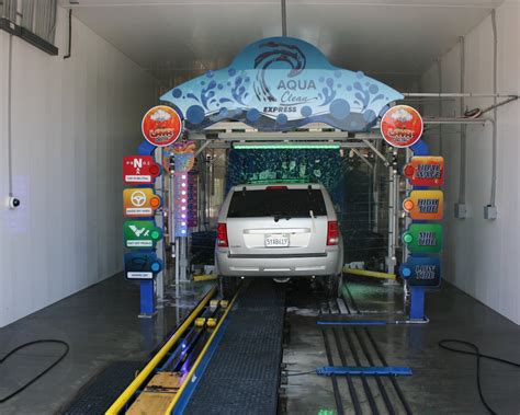 Aqua Clean Car Wash Deluxe Hand Car Wash Express Wash Express Lube