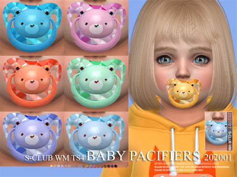 The Sims Resource S Club Ts4 Wm Baby Pacifiers 202001