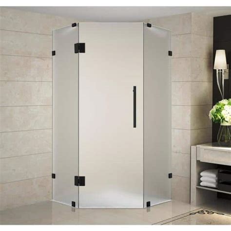 Have A Question About Aston Neoscape 40 In X 40 In 72 In Frameless Hinged Neo Angle Shower