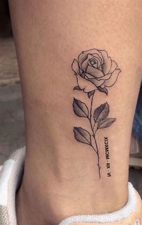 For example, you can choose a black rose tattoo and make it on the wrist, an ankle or even behind the ear. 50+ Beautiful Rose Tattoo Ideas | Little rose tattoos ...
