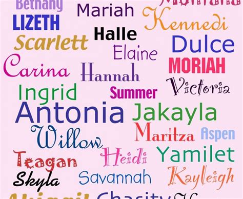 Nombres Name Of Girls List Of Girls Names Girl Names