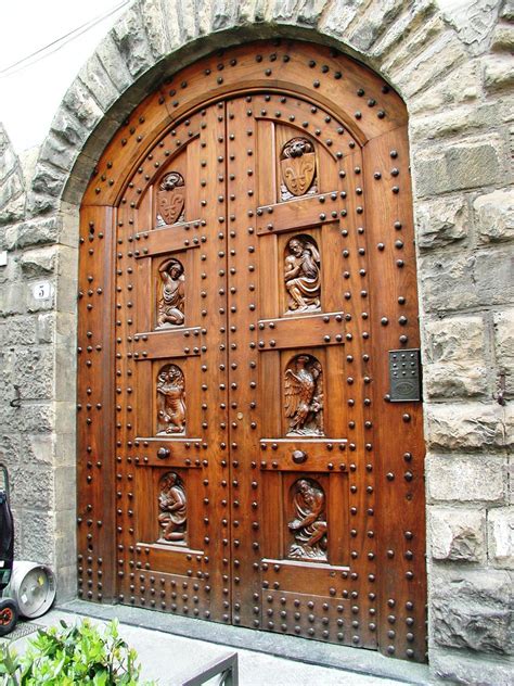 The Old Saw Carved Wooden Doors Of Europe