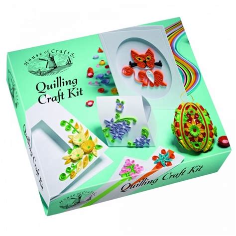 House Of Crafts Quilling Craft Kit Craft And Hobbies From Crafty Arts Uk