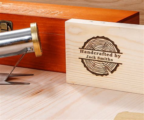 Custom Wood Branding Ironmountain And Signature Custom Electric Wood