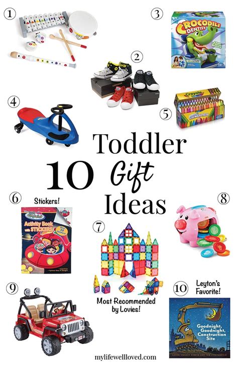 While keeping them entertained is the main aim of the game, fostering their learning and. Toddler Gift Ideas | Family Life | My Life Well Loved