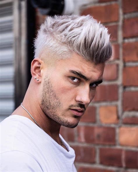 Trendy Hairstyles For Men With Blonde Hair Color Fashionably Male