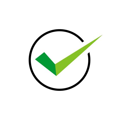 Green Check Mark Logo Template Illustration Design Vector Eps 10