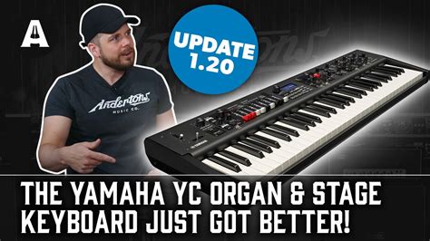 Yamaha Yc 120 Firmware Update Yamahas Organ And Stage Keyboard Just