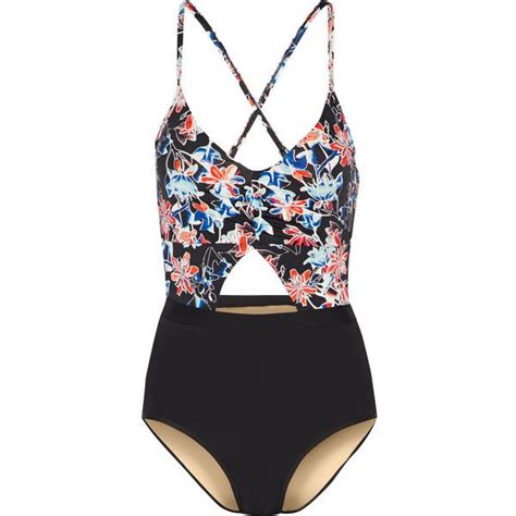 Tart Collections Karel Cutout Printed Swimsuit 59 Liked On