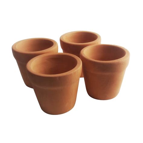 Succu Love Small Terracotta Pots Brown Clay Planter Flower Pots Pasu