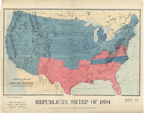 1892 Election Map