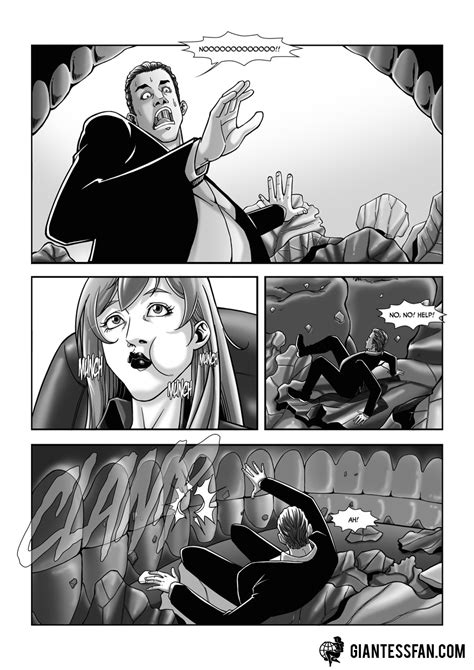 Chewing Out The Boss By Giantess Fan Comics On Deviantart