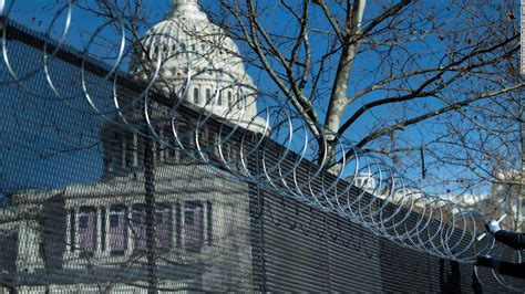 Scenes From The Unprecedented Security Around Capitol Hill Cnn Video