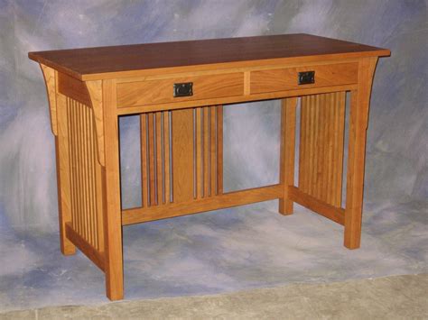 Handmade Mission Writing Desk By Schanz Furniture And Refinishing