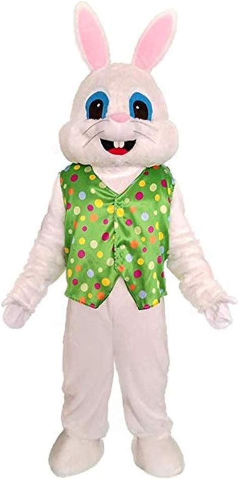 Hot Easter Bunny Adult Costume Rabbit Halloween Mascot Costume Fancy
